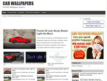 Tablet Screenshot of carsfigure.com